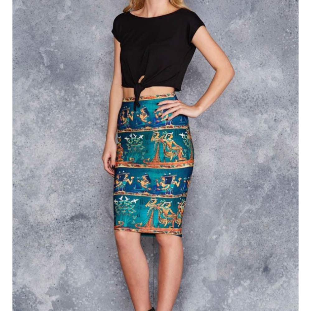 The Nile pencil skirt